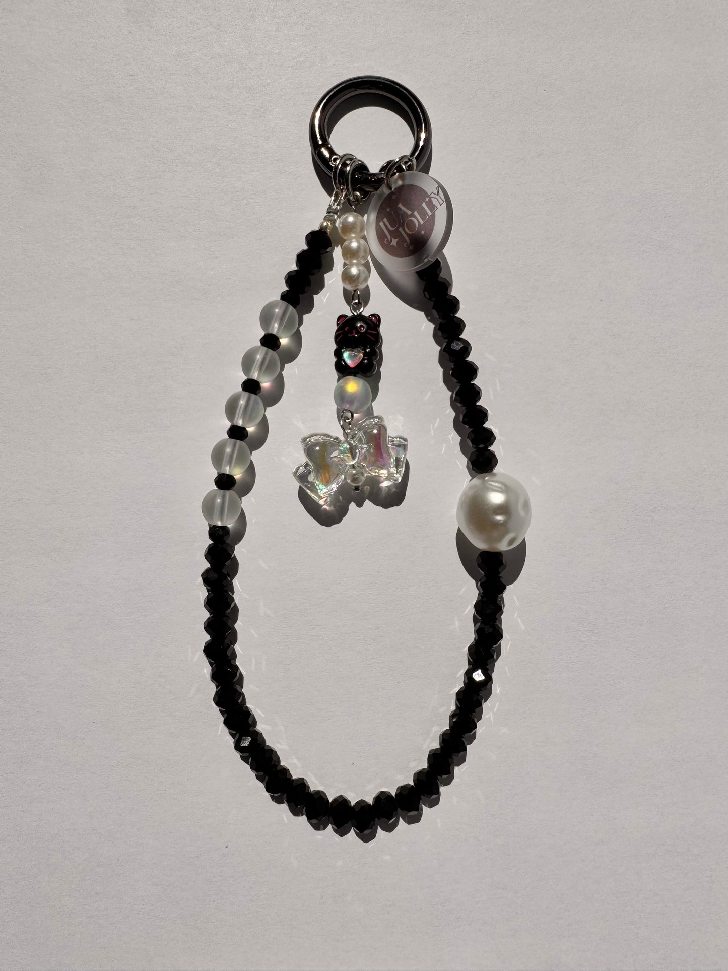Midnight Whiskers Dangle