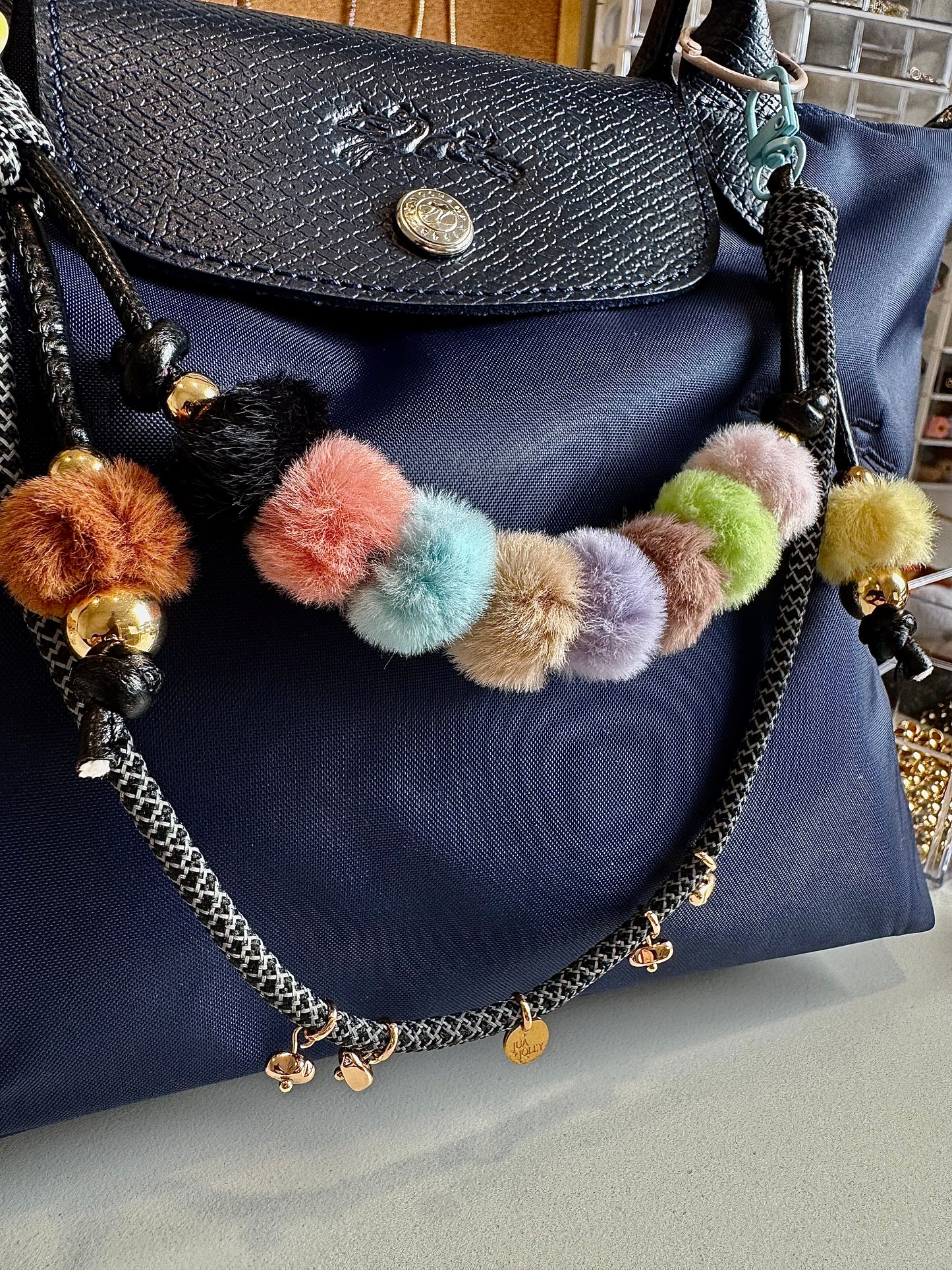 Fuzz & Form Bag Dangle