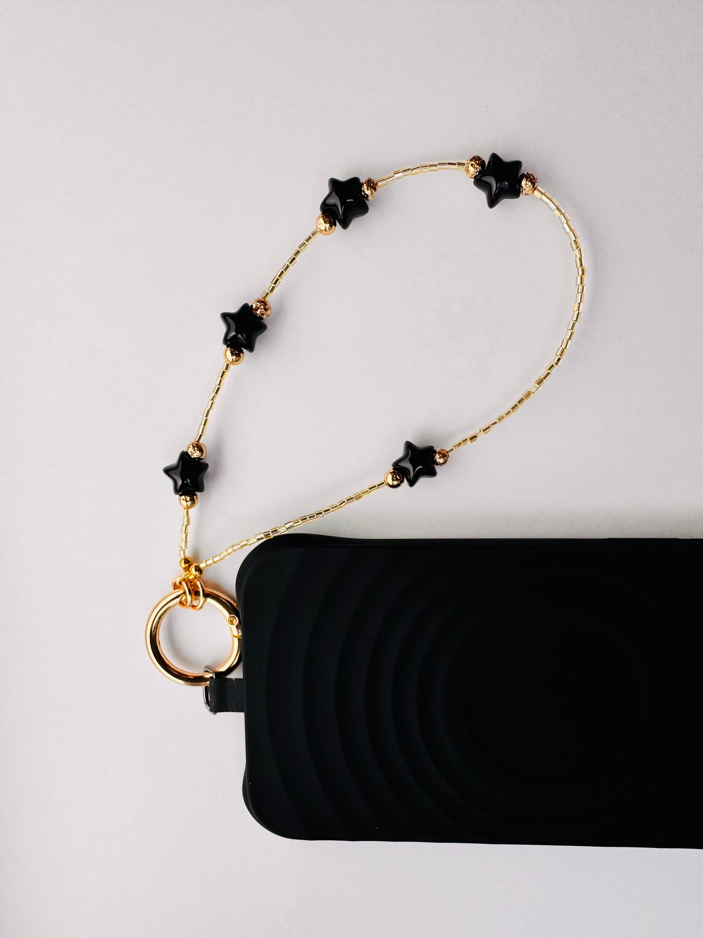 Starlight Wristlet - Obsidian Gold